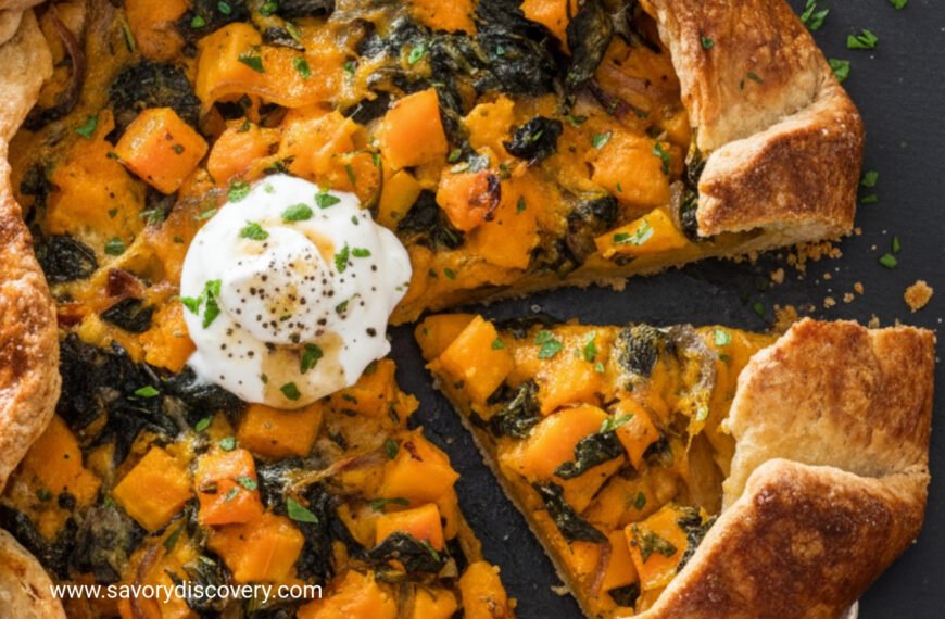 Gruyère and Butternut Squash Holiday Galette