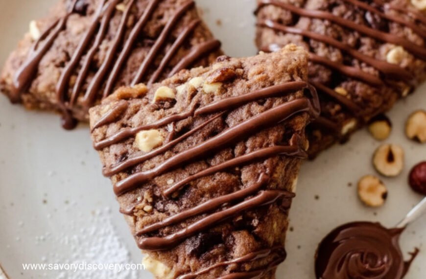 Hazelnut Holiday Scone Delights