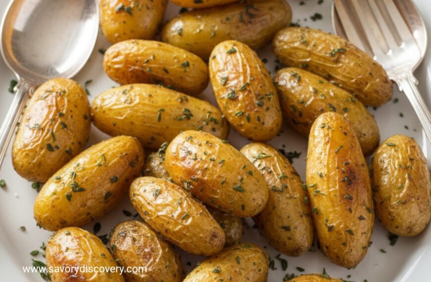 Herb Roasted Christmas Fingerlings