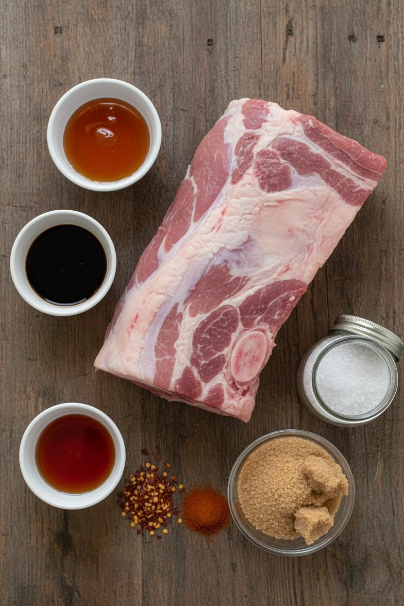 Holiday Glazed Pork Shoulder Roast