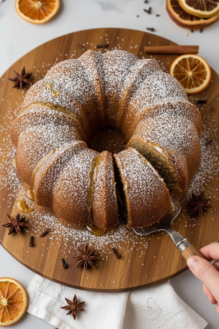 Holiday Honey Spice Cake