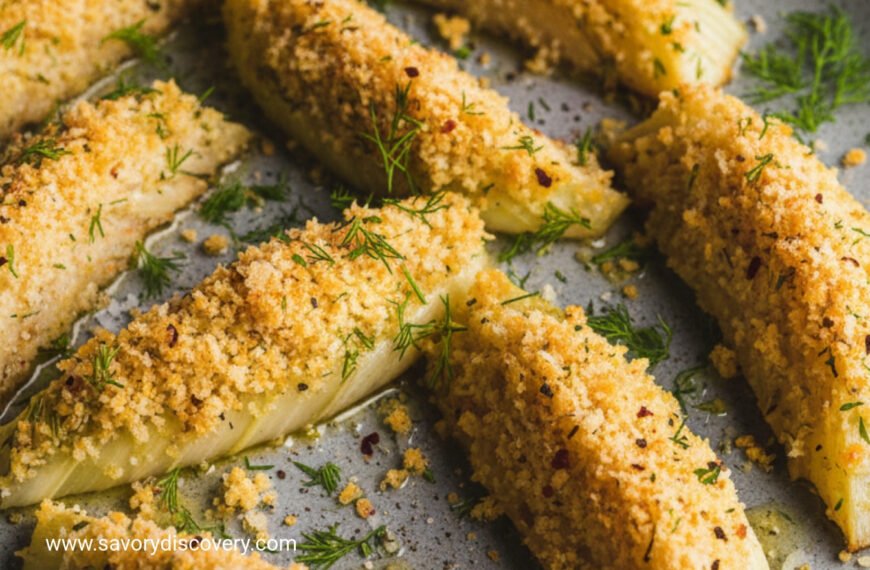 Holiday Roasted Fennel with Crispy Parmesan Crust
