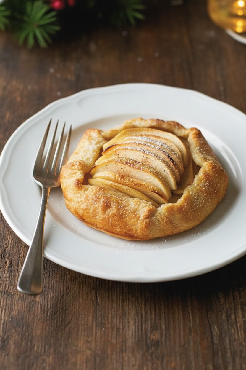 Holiday Rustic Apple Tart
