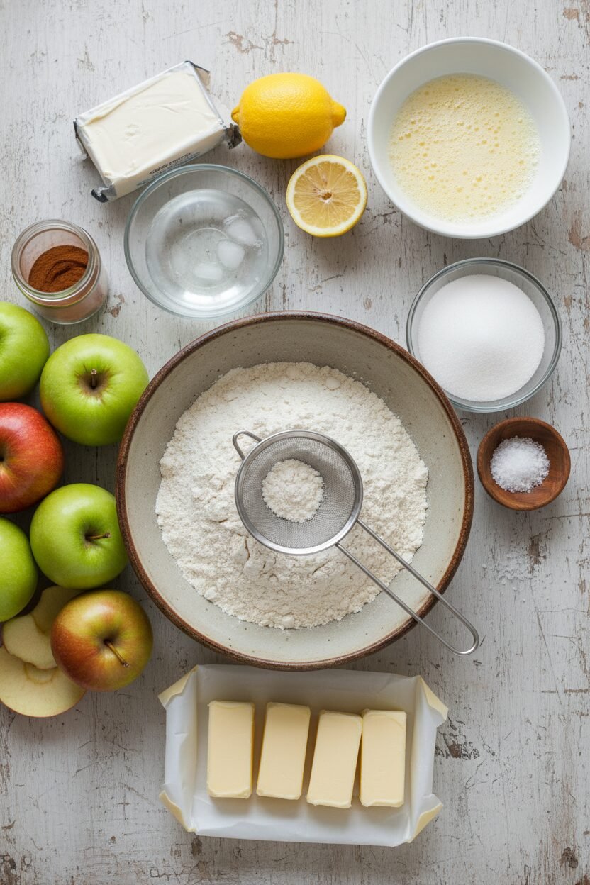 Holiday Rustic Apple Tart