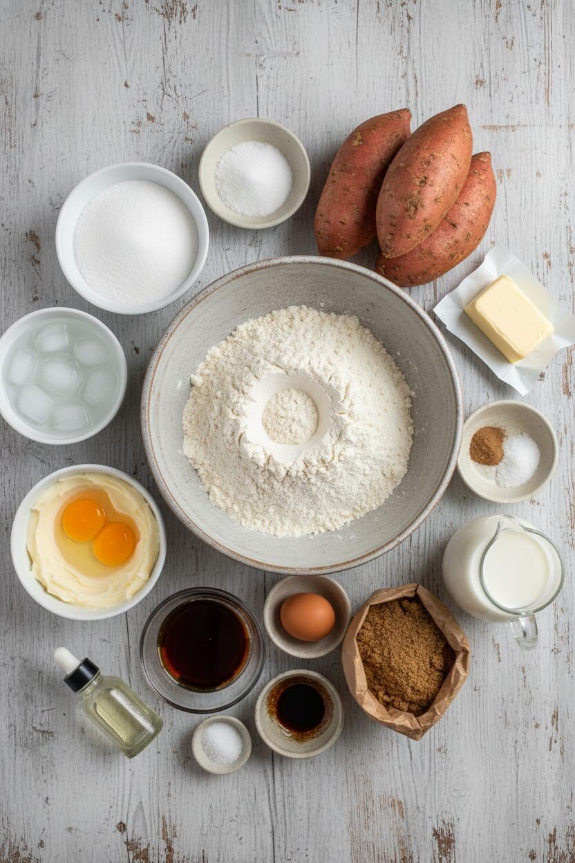 Holiday Spiced Sweet Potato Pie