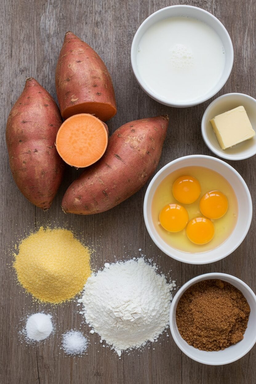 Holiday Sweet Potato Cornbread Delight