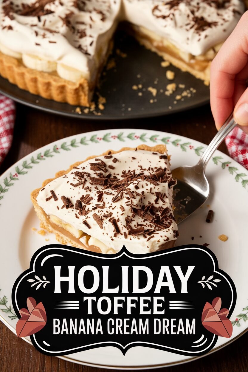 Holiday Toffee Banana Cream Dream
