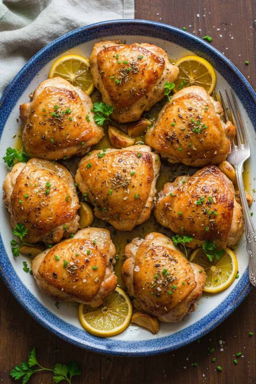 Lemon Glazed Holiday Chicken