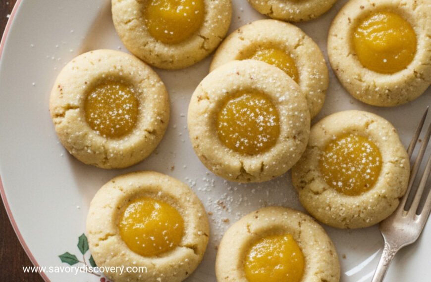 Lemon Hazelnut Christmas Kisses