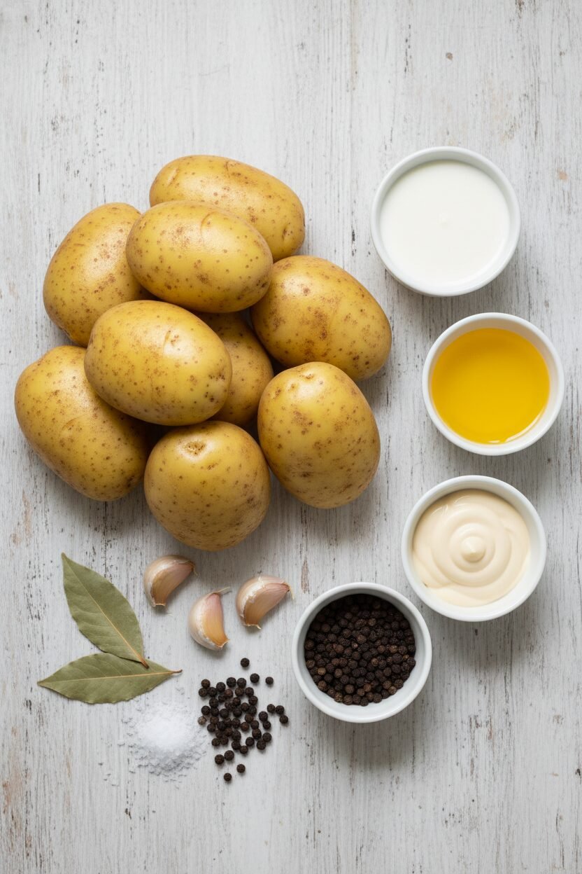 Lighter Festive Mashed Potatoes