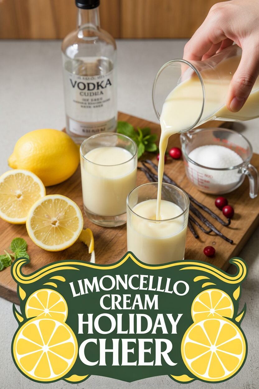 Limoncello Cream Holiday Cheer