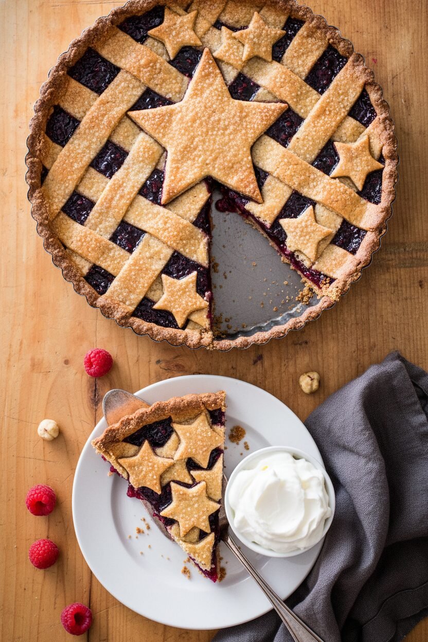 Linzertorte Holiday Star