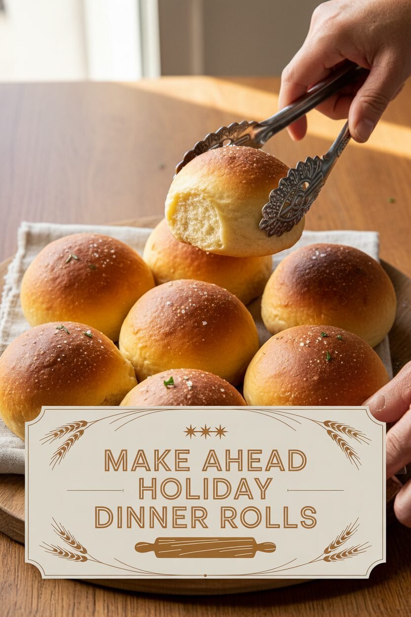 Make Ahead Holiday Dinner Rolls