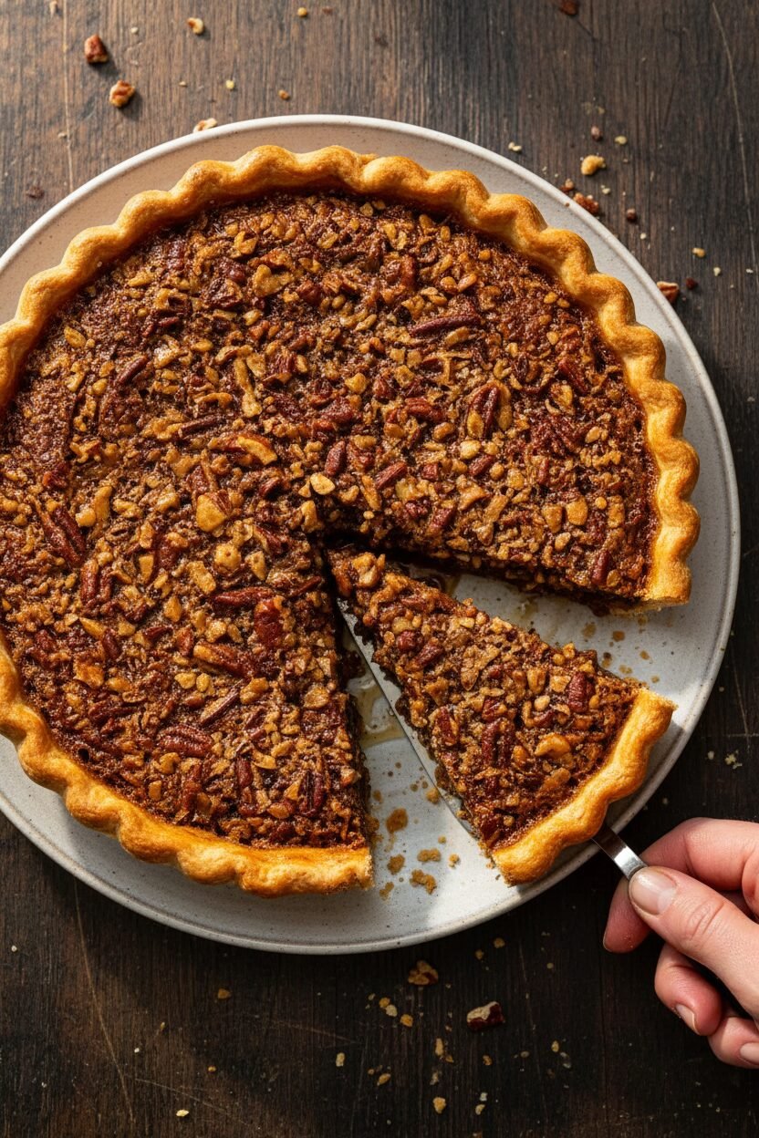 Maple Pecan Christmas Pie