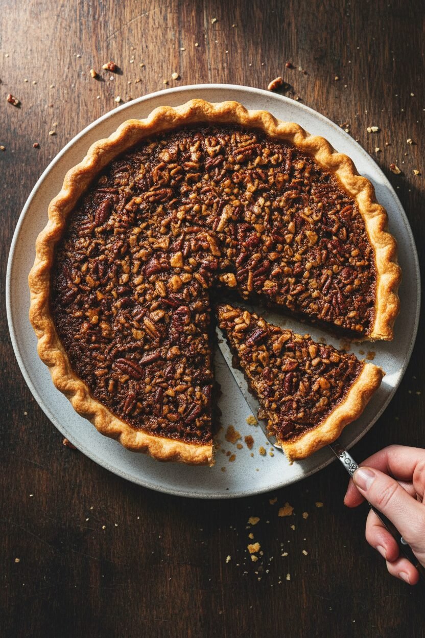 Maple Pecan Christmas Pie