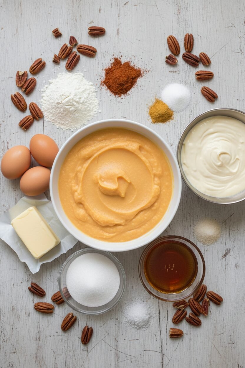 Maple Pumpkin Stacked Holiday Cake
