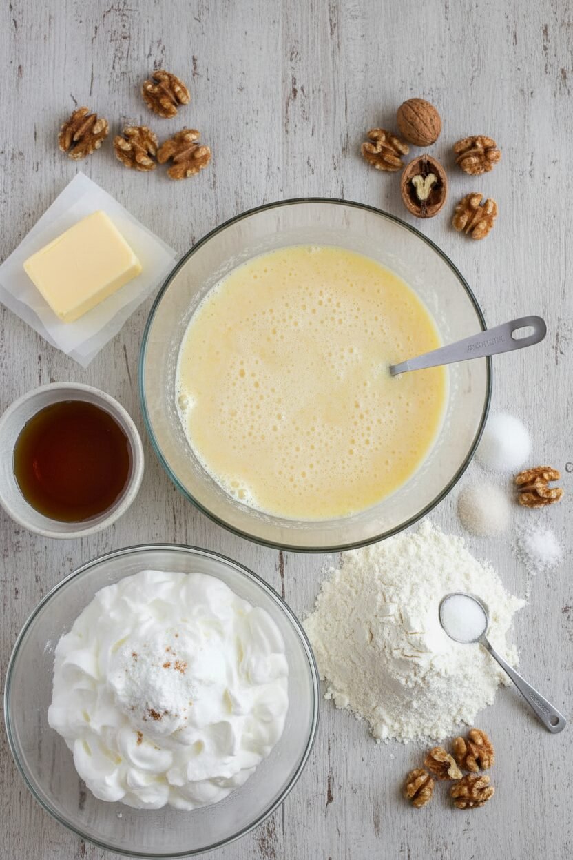 Maple Walnut Cake Recipe