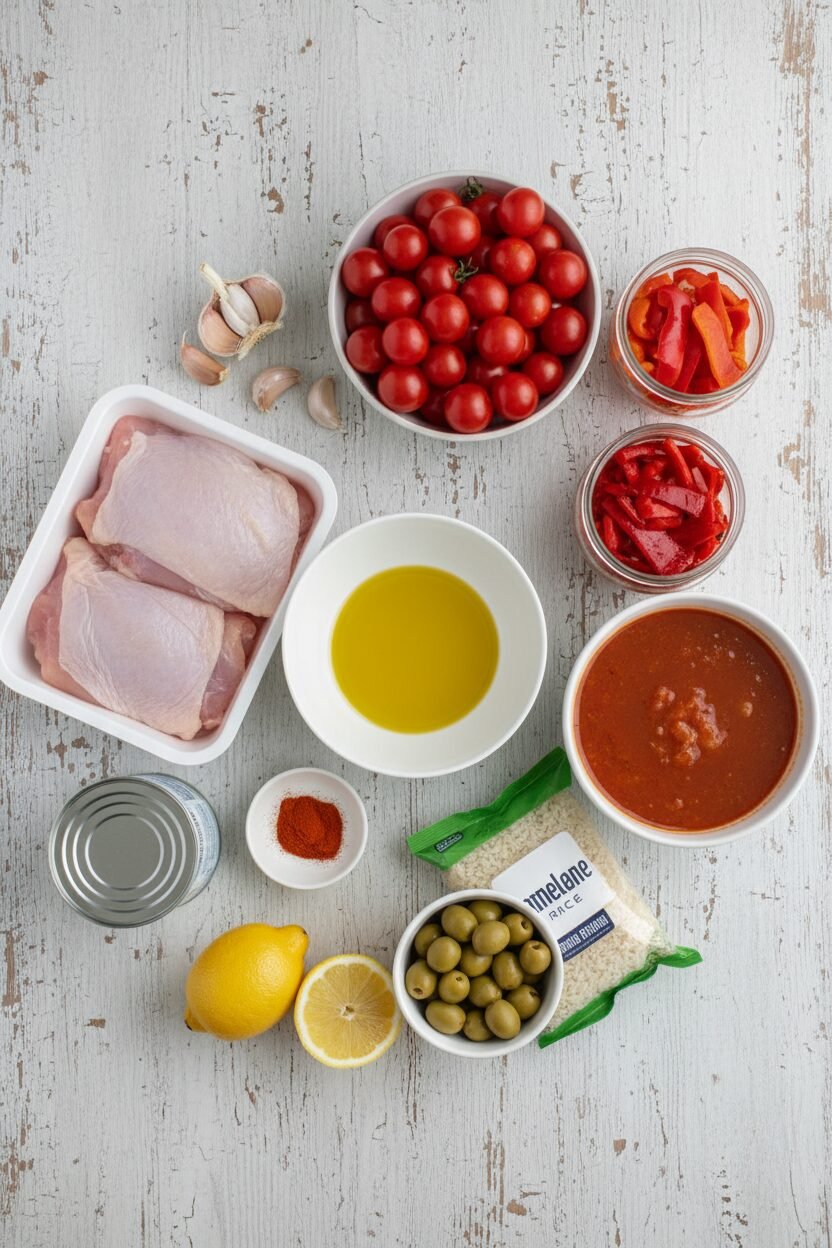 Mediterranean Christmas Skillet Feast