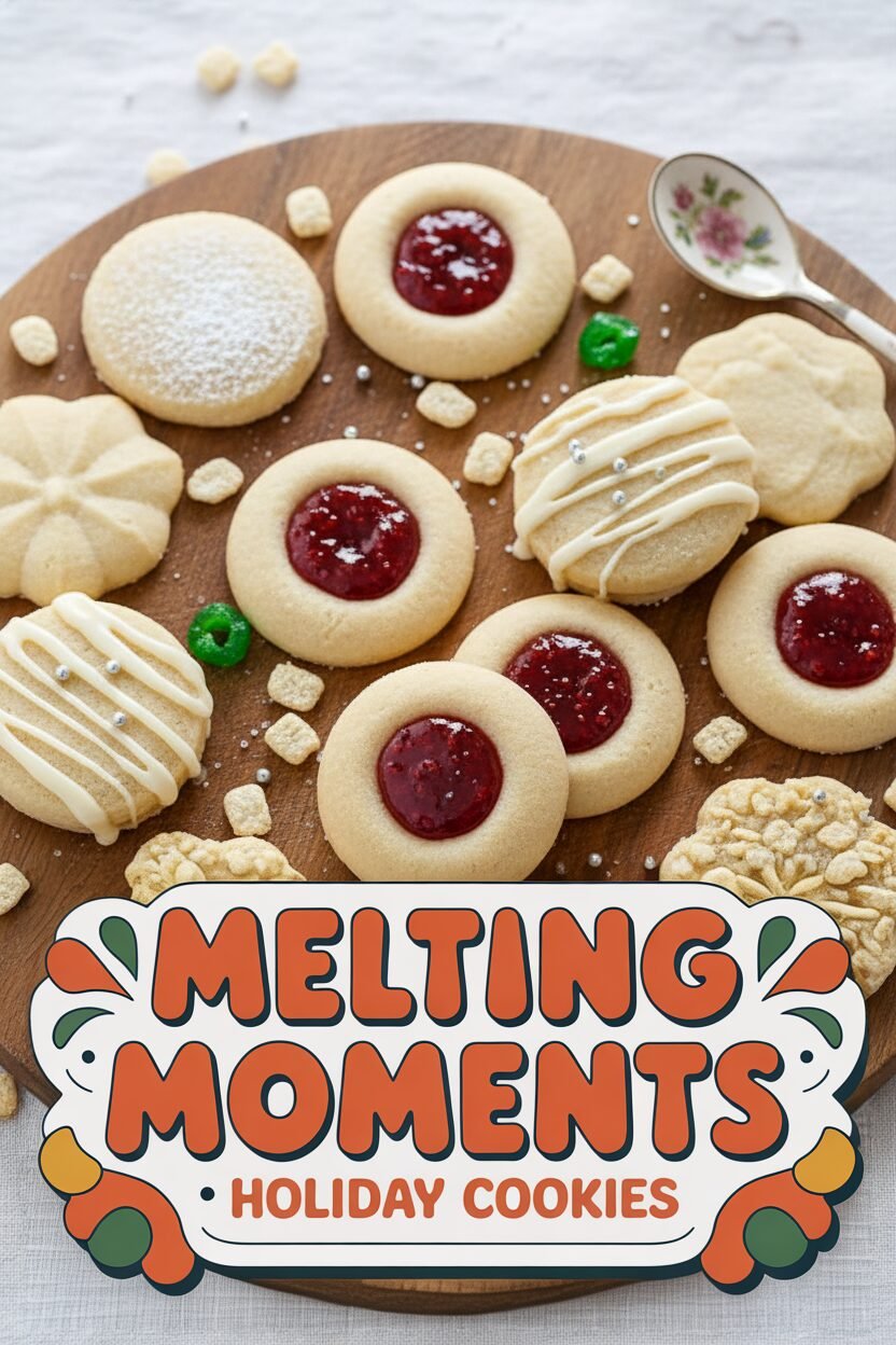 Melting Moments Holiday Cookies