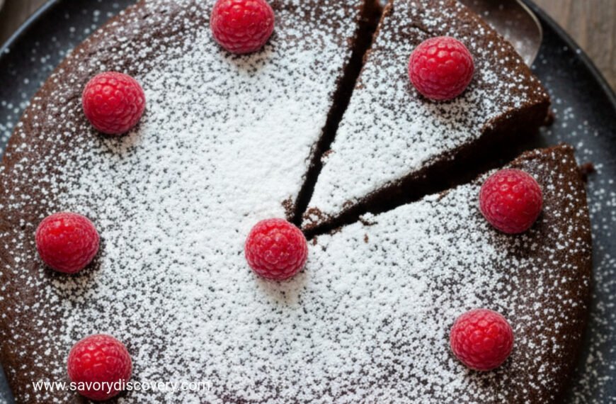 Midnight Chocolate Snowcap Cake