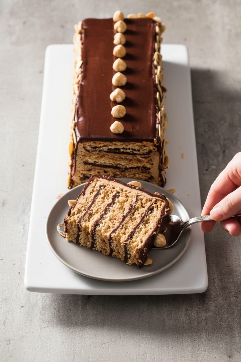 Mocha Dacquoise Noel