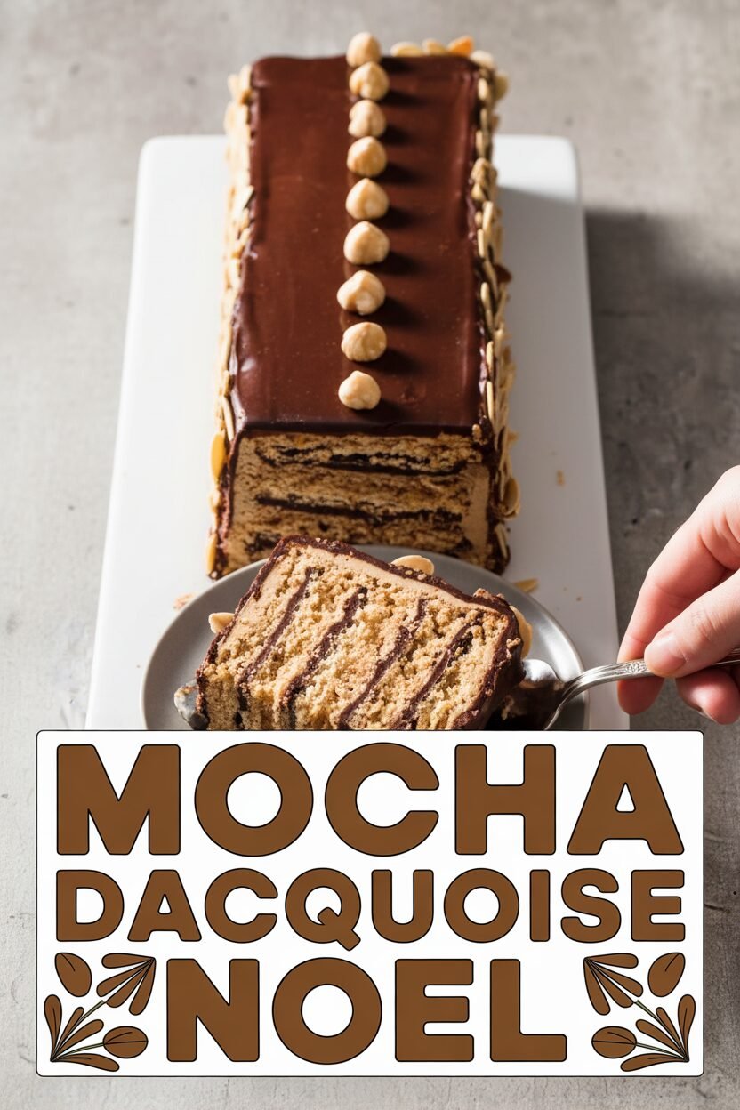 Mocha Dacquoise Noel