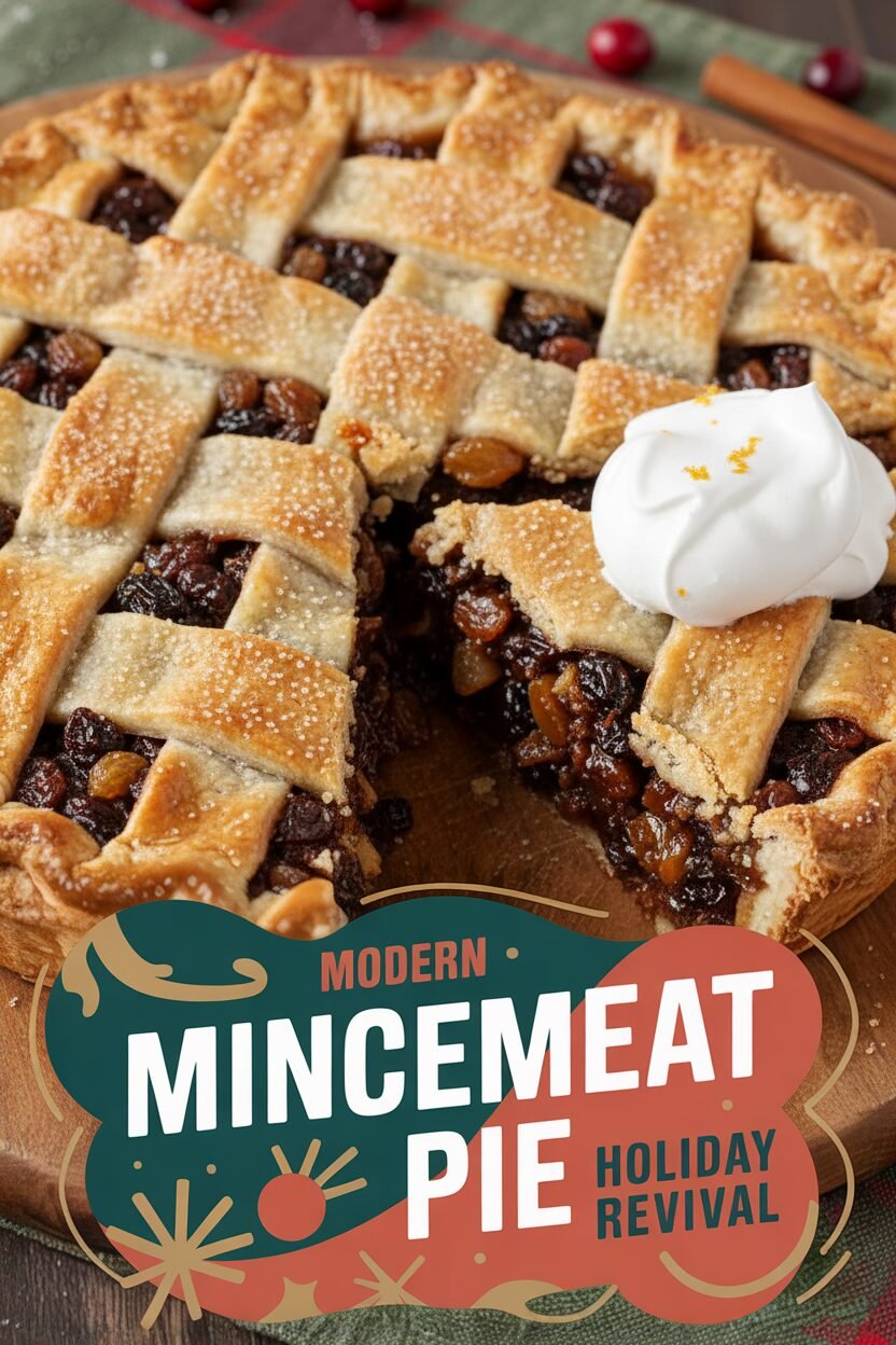 Modern Mincemeat Pie Holiday Revival