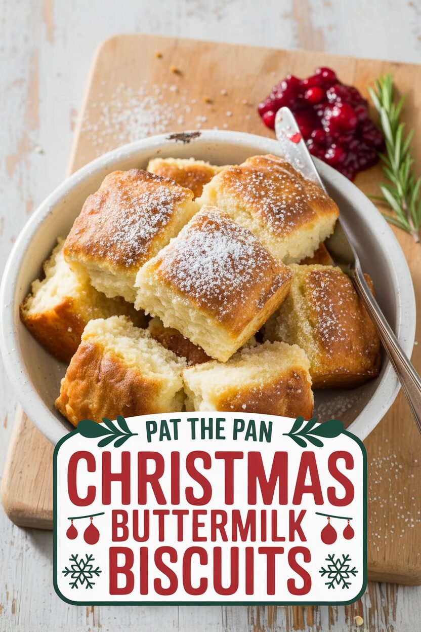 Pat the Pan Christmas Buttermilk Biscuits