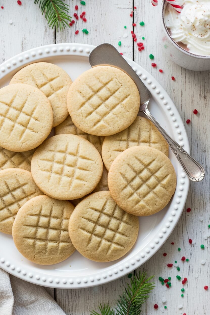 Peanut Butter Yuletide Cookie Delights