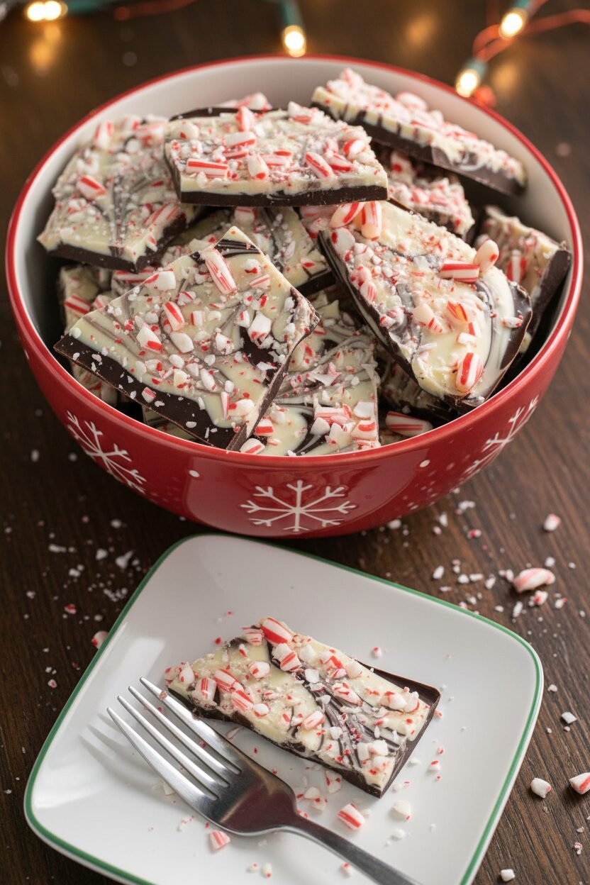 Peppermint Bark Holiday Crunch