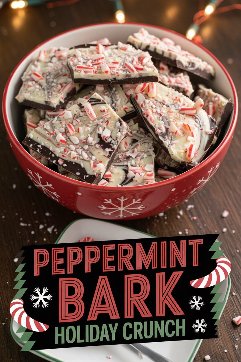 Peppermint Bark Holiday Crunch