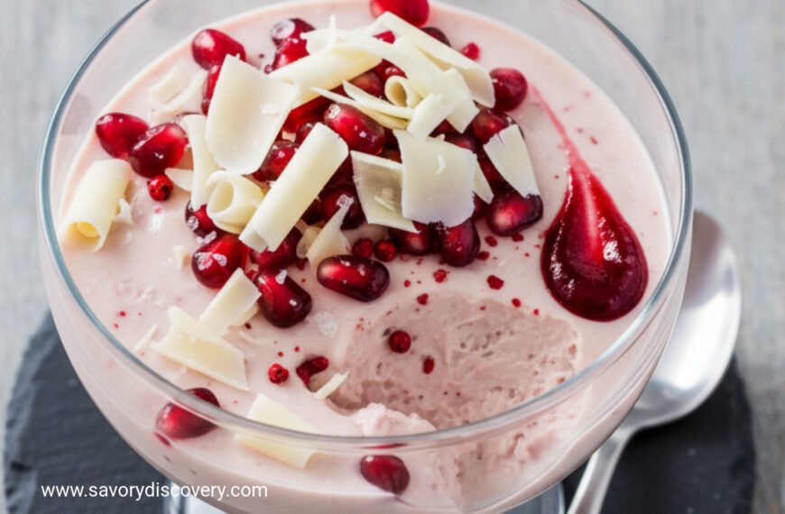 Pink Peppercorn Pomegranate Holiday Panna Cotta