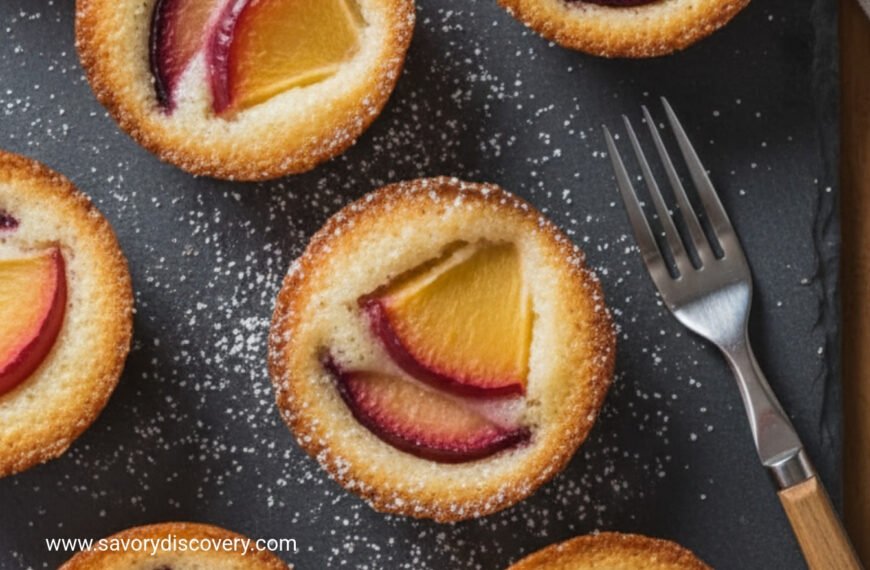 Plum and Almond Christmas Financiers