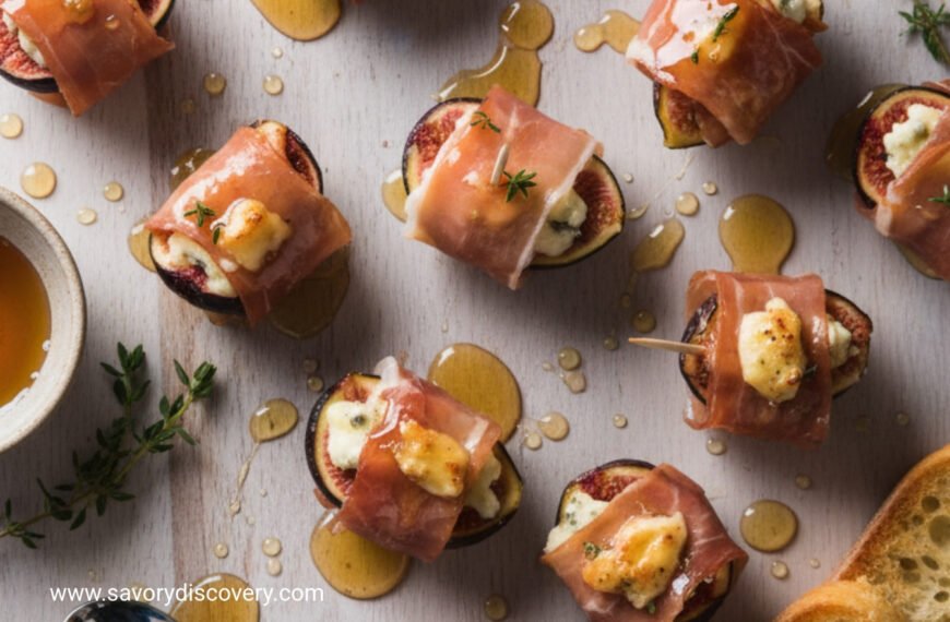 Prosciutto and Fig Holiday Bites