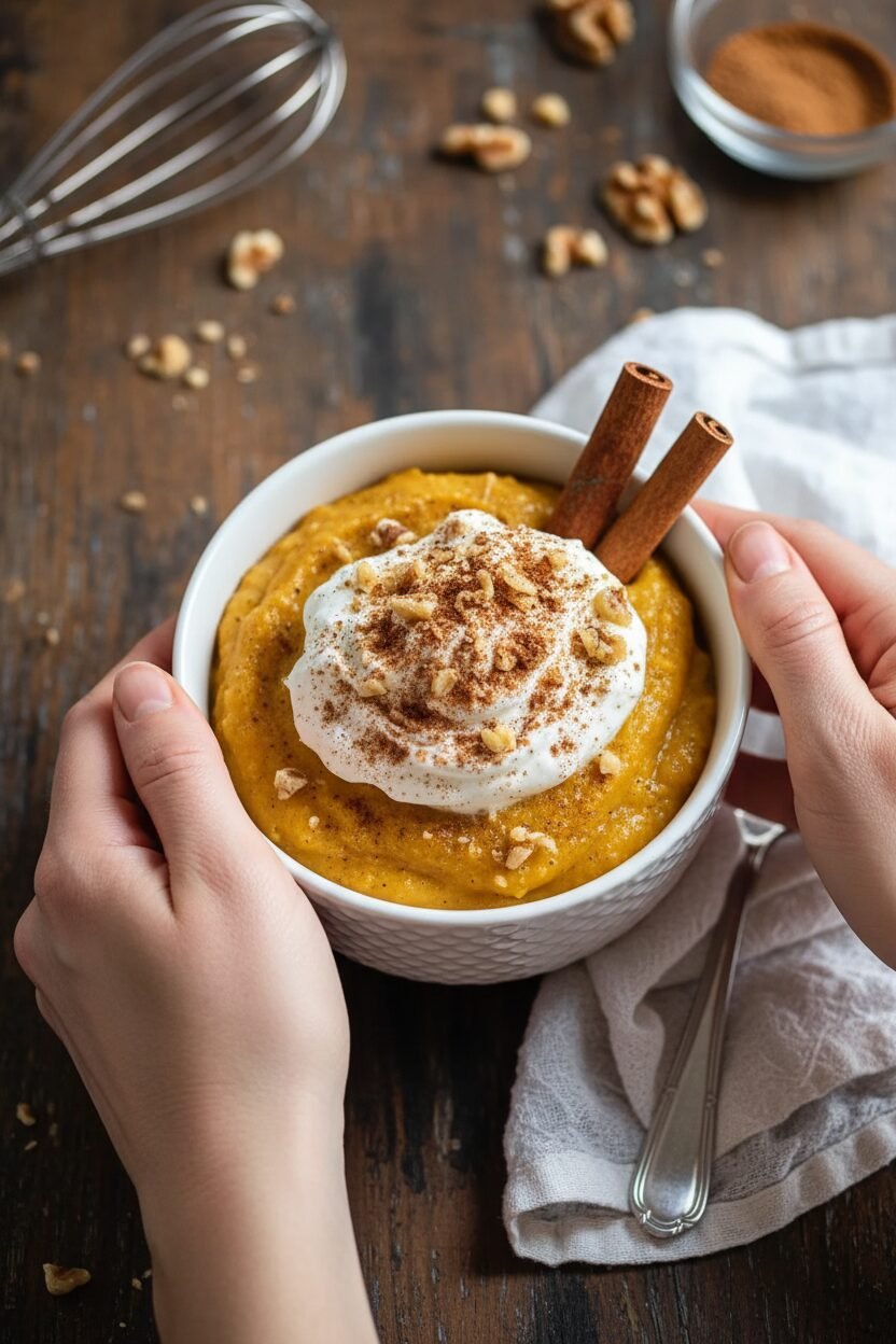 Pumpkin Spice Noel Pudding