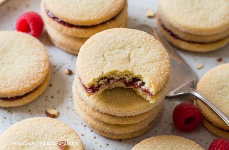 Raspberry Almond Yuletide Delights