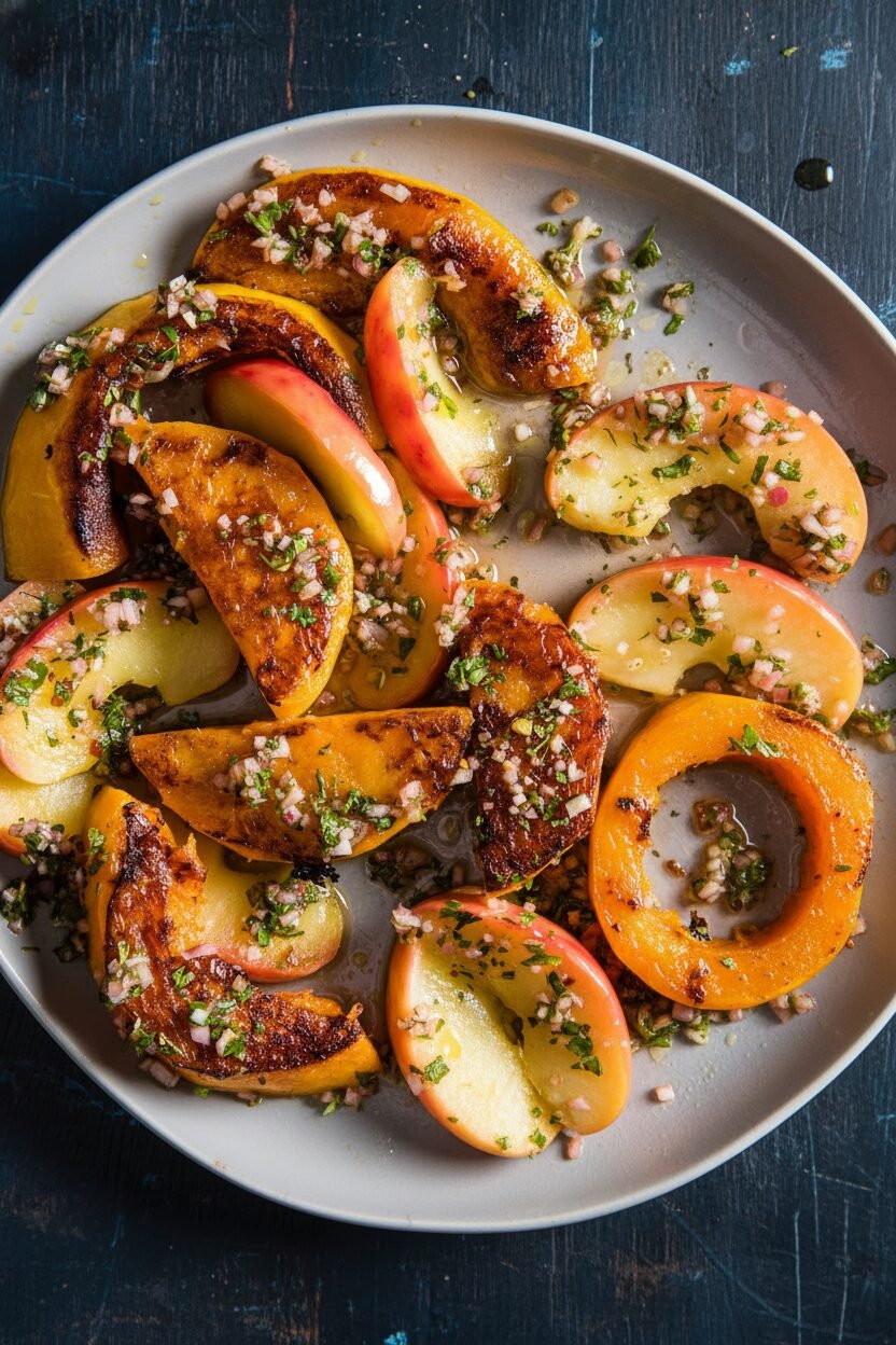 Roasted Squash and Apple Holiday Feast