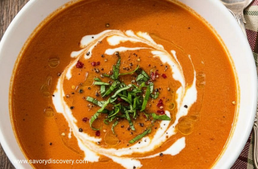 Roasted Tomato Holiday Soup