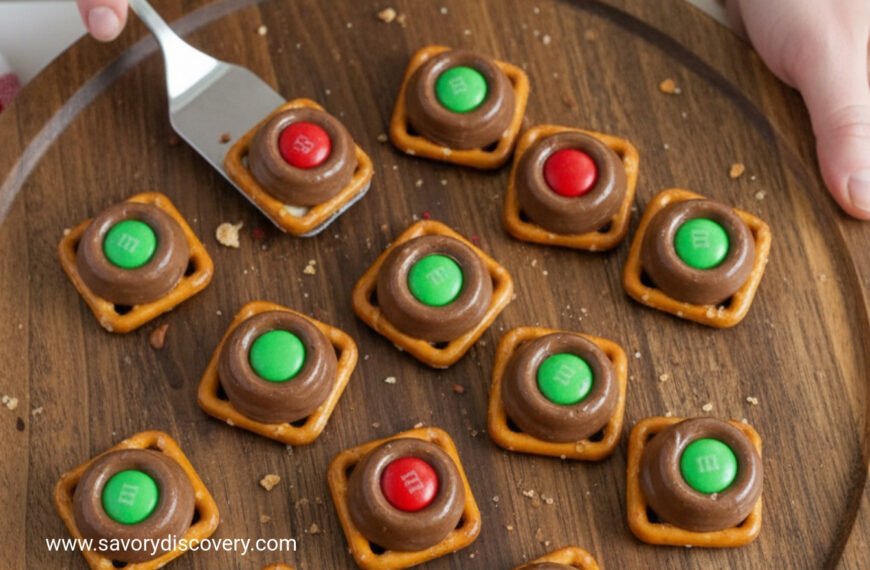 Rolo Pretzel Christmas Wreaths