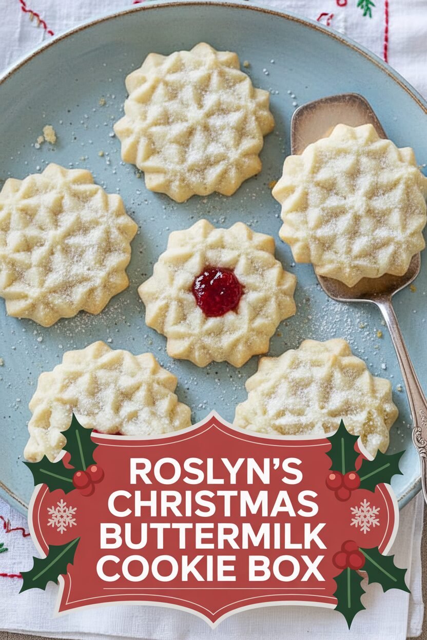 Roslyn's Christmas Buttermilk Cookie Box