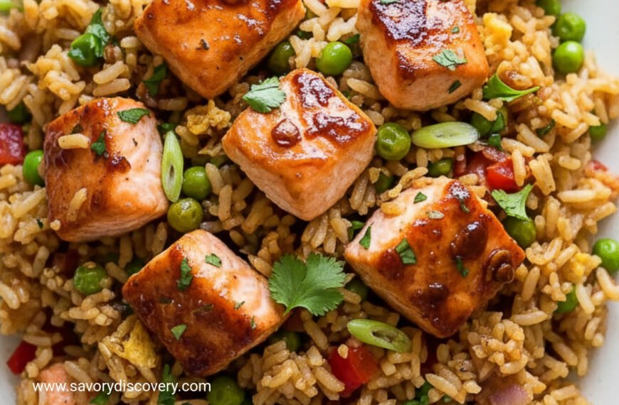 Salmon Fried Rice Noel