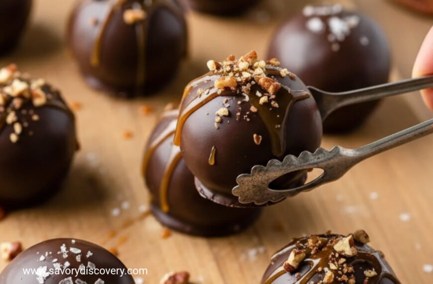 Salted Caramel Fudge Truffle Noel