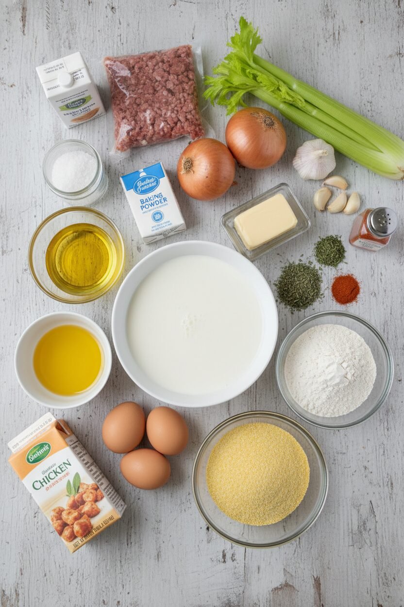 Savory Cornbread Dressing for the Holidays