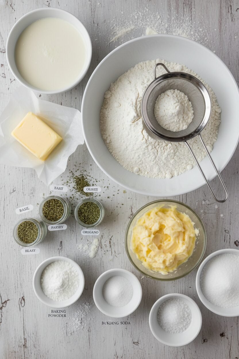 Savory Herb Biscuits for Christmas Dinner
