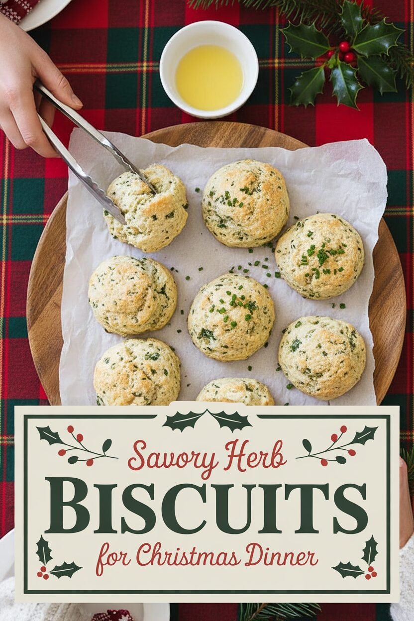 Savory Herb Biscuits for Christmas Dinner