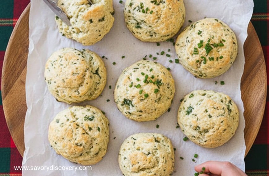 Savory Herb Biscuits for Christmas Dinner
