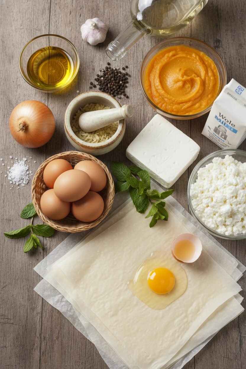 Savory Pumpkin Borek Holiday Bites