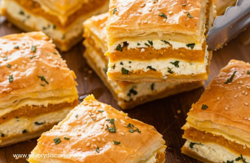 Savory Pumpkin Borek Holiday Bites