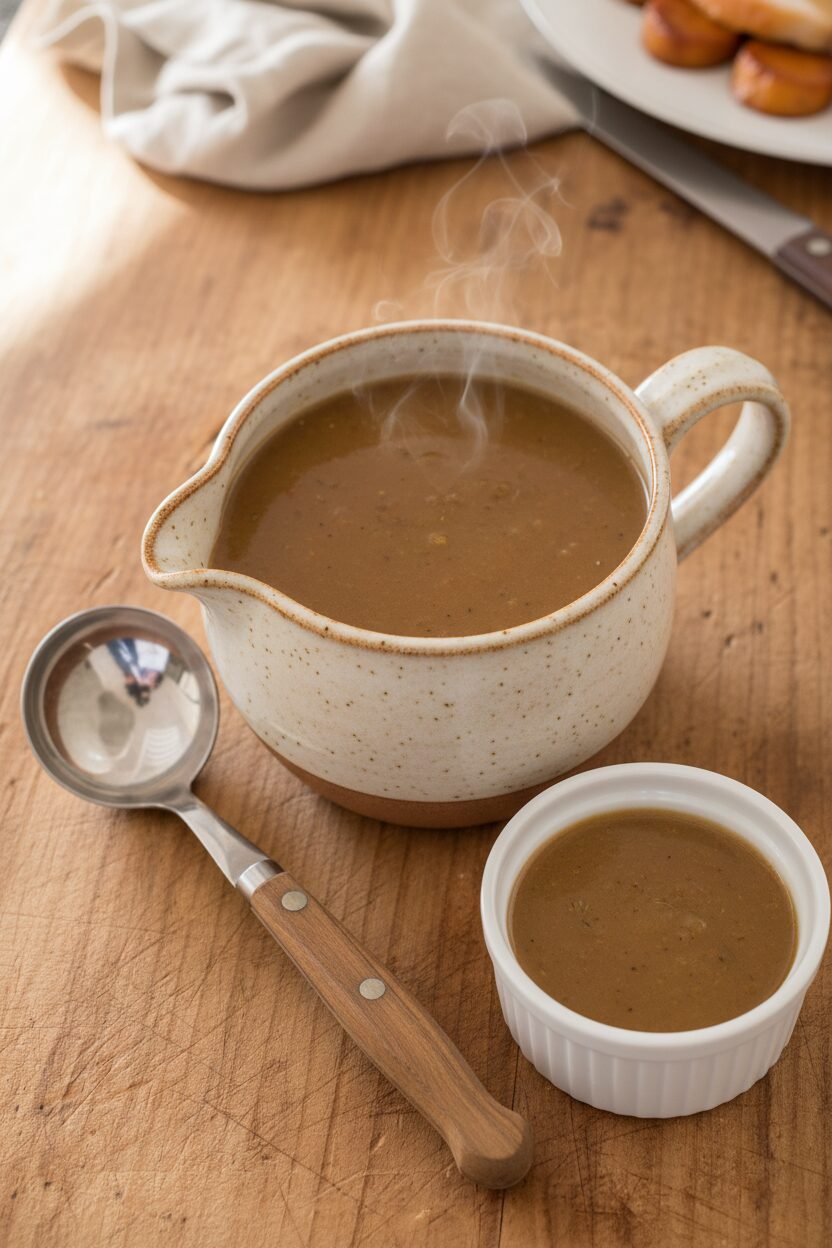 Savory Turkey Gravy for a Festive Feast