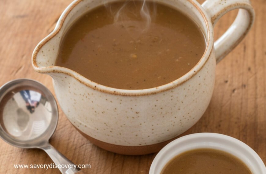 Savory Turkey Gravy for a Festive Feast